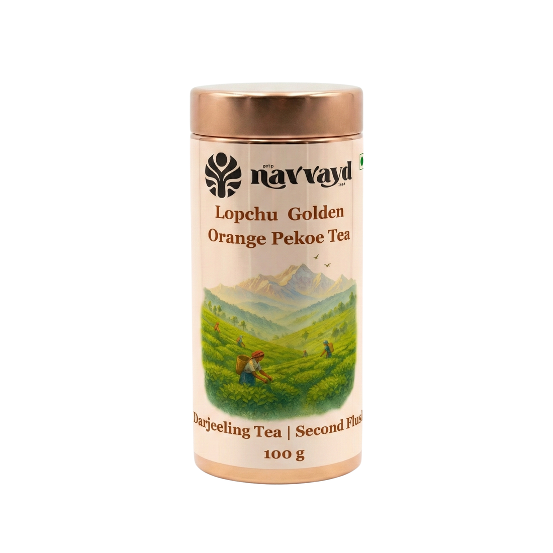 Lopchu Golden Orange Pekoe Tea In Tin