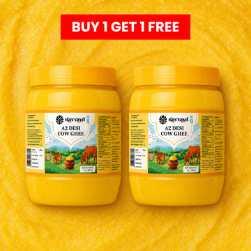 A2 Desi Cow Ghee - Buy 1L Get 1L Free (Total 2 Litres)