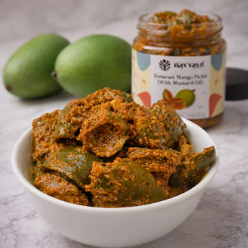 Banarasi Aam Ka Achaar | Banarasi Mango Pickle (With Mustard Oil)