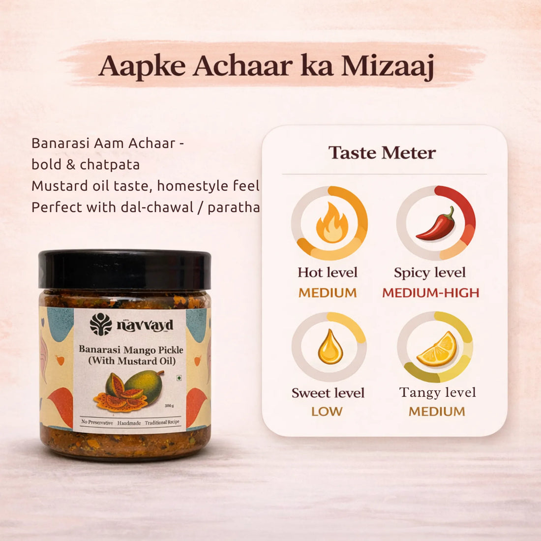 Banarasi Aam Ka Achaar | Banarasi Mango Pickle (With Mustard Oil)