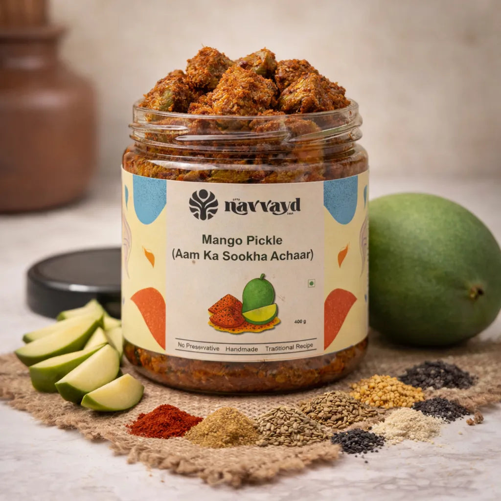 Aam ka Sookha Achaar | Mango Pickle
