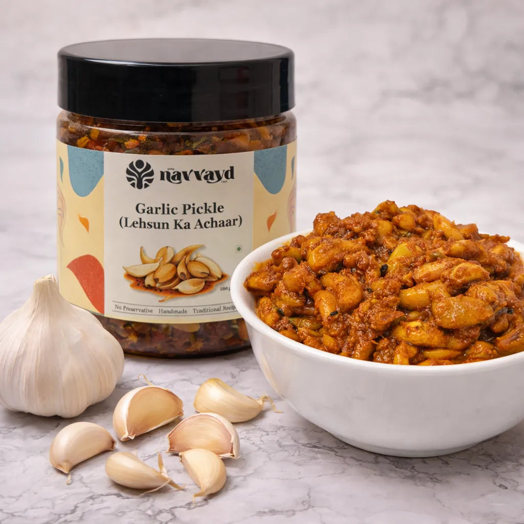 Lahsun ka Achaar | Garlic Pickle