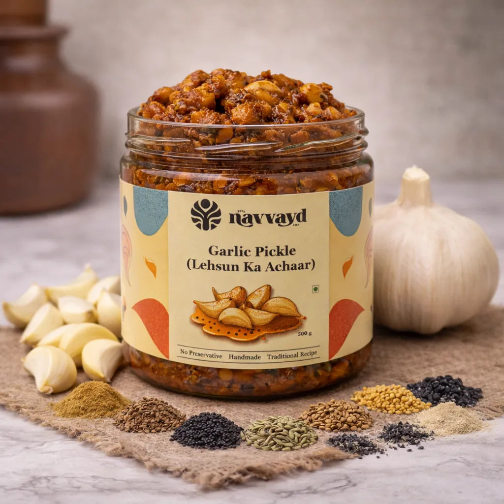 Lahsun ka Achaar | Garlic Pickle