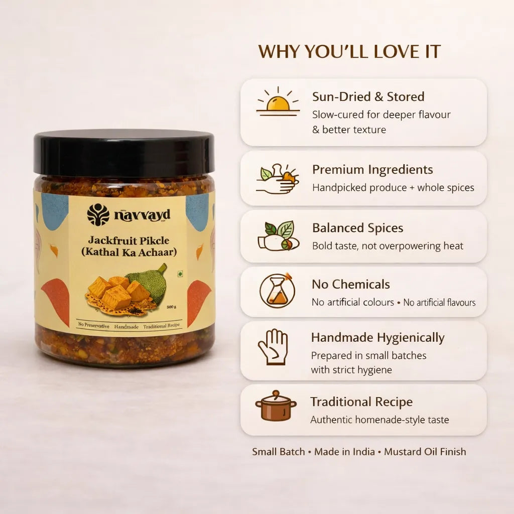 Kathal ka Achaar | Jackfruit Pickle