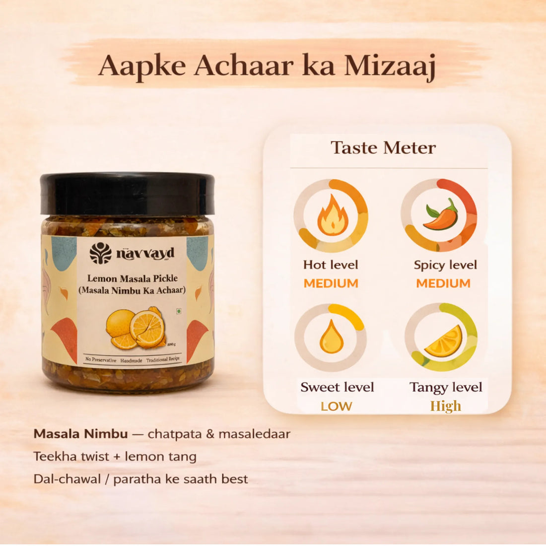Masala Nimbu Ka Achaar | Lemon Masala Pickle