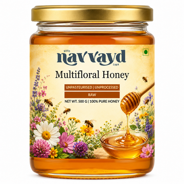 Multi Floral Honey 500 G | 100% Unpasteurized, Unprocessed & Raw