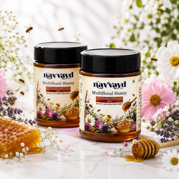 Multi Floral Honey 1 Kg  (2 Jars of 500 G Each)