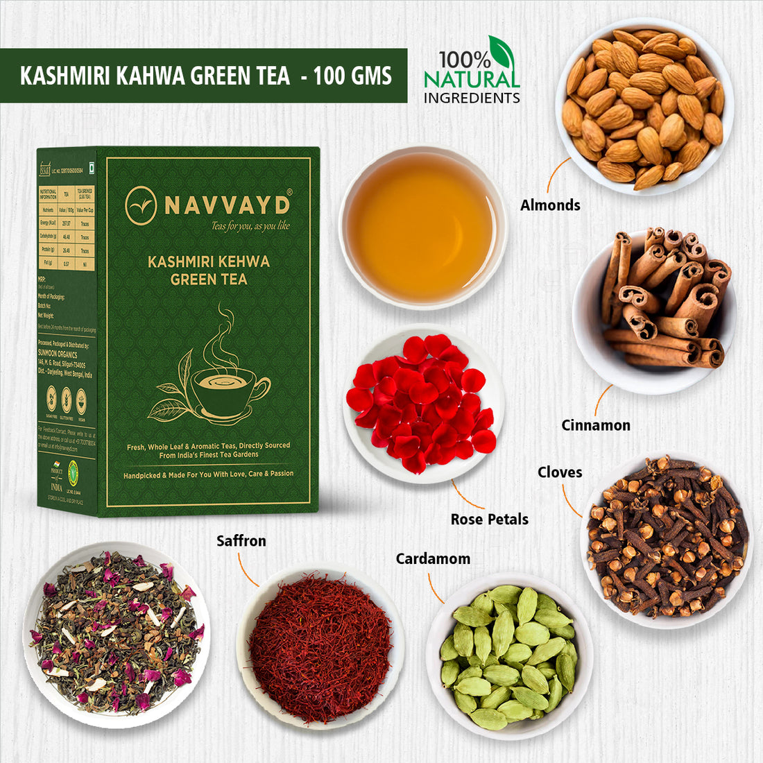 Kashmiri Saffron Kahwa