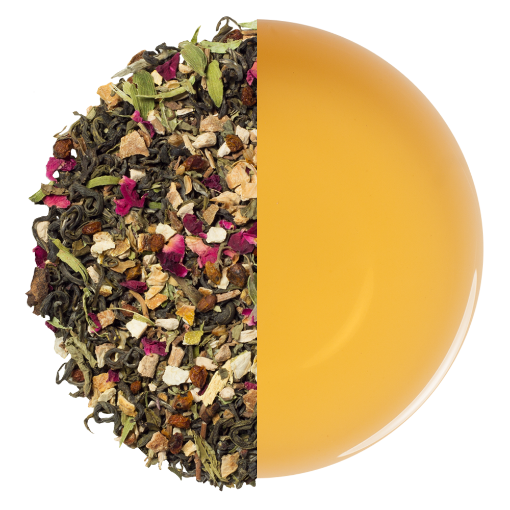 Herbal Infusion to Help with Glowing Skin – With Rose, Sea Buckthorn & Ashwagandha known to Help with Glowing Skin